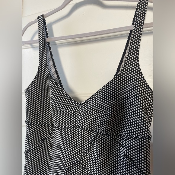 Free People black and white polka dot bodycon dress - Picture 4 of 8
